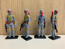 1 Custom Vintage Rocket Firing Boba Fett with Display Box - No US import fees picture