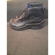 HAIX Airpower XR1 Women 7.5 W Black Leather Zipper Lace Up Safety Work Boots picture