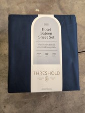 6pc 800 Thread Count Full size Solid Sheet Set - Threshold Signature picture