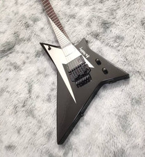 Cstm Ace Frehley AF 40-V Rare Guitar Black/White Special Production Gift picture