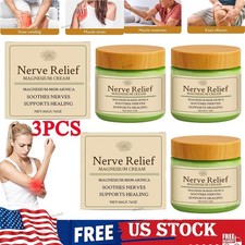 3PCS Total Relief Magnesium Cream, Nerve Relief Magnesium Cream USA~STOCK picture