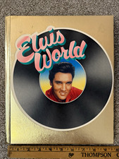 Elvis World Jane & Michael Stern 1987 1st Ed HC illus Borzoi Book Knopf picture