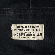 Imogene + Willie Black Cropped Utility Denim Pants picture