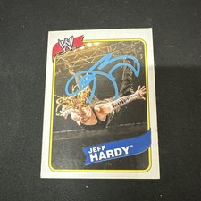 Topps 2007 Heritage III WWE Jeff Hardy #31 Autographs Insert Auto JSA WC536322 picture