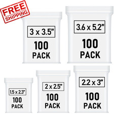 Small Plastic Bags Mini Zip Lock Bags for Jewelry Pill Candy Assorted 500 Pcs picture