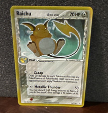 Raichu (Delta Species) 15/110 EX Holon Phantoms Holo Rare English 70 HP picture
