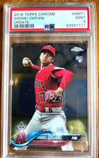 2018 Topps Chrome Update #HMT1 Shohei Ohtani - Pitching (RC)(PSA 9) picture