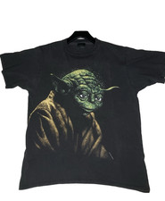 Vintage 1995 Star Wars Yoda Giant Graphic Shirt Men’s Large Changes Tag USA picture