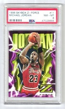 1996-97 Skybox Z Force Michael Jordan #11 PSA 8 Chicago Bulls picture