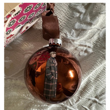 EXCLUSIVE evermore Era glass ornament - Taylor Swift official holiday merch picture