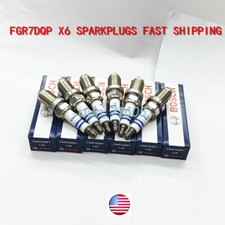 6P FGR7DQP 12120037607 SparkPlugs Bosch Platinum+4 4417 For BMW E39E46 E83E36E53 picture