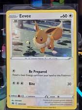 Eevee Black Star Promo SWSH 190 Pokemon Evolving Skies TCG Holo Rare🔥🚀LP+ picture
