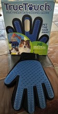 *NEW* Cat & Dog Hair Full Hand De-Shedding Glove - Peel Away Hair - True Touch picture