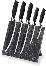Imperial Collection Stainless Steel Knife 6-Piece Set with Magnetic Knife Block picture