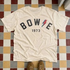 David Bowie 1973 Vintage Graphic T-Shirt Unisex Classic Rock Music Tee picture