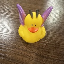 Rubber Duck Butterfly Decor Car Insect Cute Jeep Cruise Purple Wings Ducky New picture
