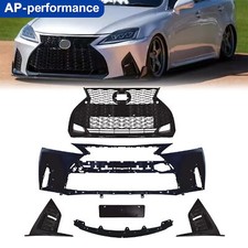 For 2006-2013 Lexus IS IS250 IS350 Conversion to 21+ F-Sport Front Bumper Kit picture