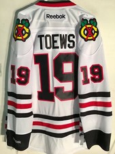 Reebok Premier NHL Jersey Chicago Blackhawks Toews White sz XL picture