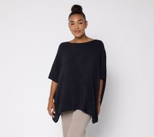 Barefoot Dreams Women's Top Sweater Sz One Size CozyChic Ultra Lite Black picture