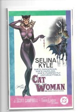 CATWOMAN 88 J SCOTT CAMPBELL BREAKFAST AT TIFFANYS HOMAGE VARIANT NM '26 in hand picture