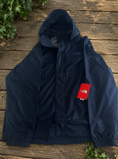 The North Face Venture 2 Waterproof Hooded Rain Jacket Men's XXL Navy Blue NEW picture