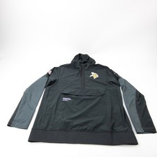 Minnesota Vikings Nike NFL On Field Pullover Men's Black Used L picture