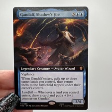 MTG - Gandalf Shadow’s Foe -#99(Extended Art) Regular - The Hobbit NM picture