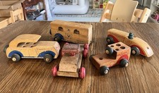 Holgate Vintage 1940’s Collection Of Wooden Cars picture