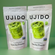 2 Pack Ujido Zen Japanese Matcha Green Tea Powder Ceremonial Blend 2oz. X2. 2028 picture