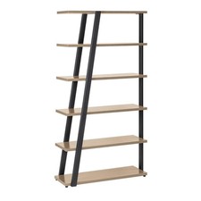 Mirella 5 Shelf Bookshelf in Sand Dune picture