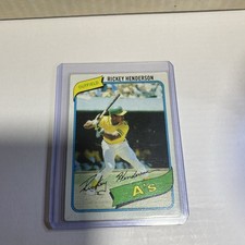 1980 Topps Baseball Partial Set Only Missing 11 Cards Henderson RC Included picture