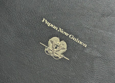 1975 Papua New Guinea 6x Coin & F.D.C. Proof Set Lot#B3521 Silver W/ Case & COA picture