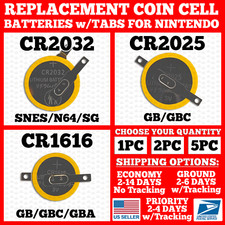 CR1616/CR2025/CR2032 Save Battery Tabs Pokemon Game Boy/Color/Advance/GB/GBC/GBA picture