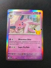 Espeon 069/128 Holo Rare - 30 anniversary edition Pokemon TCG English  picture