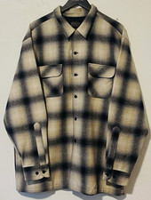 Pendleton Men's XL Wool Board Shirt Long Sleeve Button-Up Shirt Pockets 46
