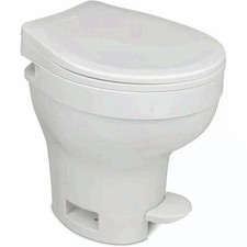 Thetford 31835 RV Aqua-Magic VI Permanent SloClose Toilet High Profile White picture