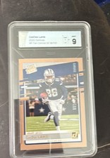 2020 Panini Donruss - Rated Rookie CeeDee Lamb #306 Canvas Studio Series /100... picture