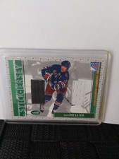 2002-03 ITG Parkhurst Stick  & Jersey Mark Messier SJ-21 picture