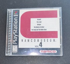 Namco Museum Vol. 4 (Sony PlayStation 1, PS1, 1996) CIB Complete W Manual/Reg picture