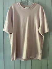 Zara Men’s Pink Cotton T-shirt XL picture