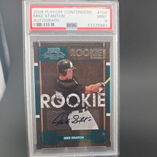 Giancarlo 'Mike' Stanton ⚾ 2008 Playoff Contenders, #109 (AU, RC) Autograph  picture