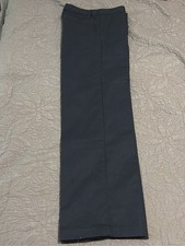 Dickies Industrial Wear Dark Blue Workwear Pants Size Mens 34/30 picture