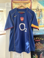 Nike Arsenal Thierry Henry 2004-05 Vintage Away Jersey Size Medium picture