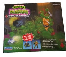 Vintage 1992 Mutatin Raphael Figure TMNT Mutations Playmates Ninja Turtles picture