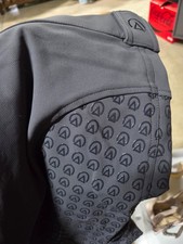 Kerrits Womens Gray Full Leg Grip Equestrian Riding Tights Breeches Size Small picture