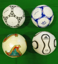 Set of 4 Adidas FIFA World Cup Official Match Balls - Azteca Tricolore Fevernova picture