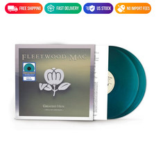 Fleetwood Mac Greatest Hits Deluxe Edition Sea Blue Vinyl 2 LP picture