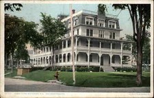 Wolfeboro New Hampshire NH Hobbs Is Inn Hotel c1900s-20s Postcard picture