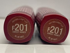 2 X MAYBELLINE MOISTURE EXTREME LIPSTICK F201 SWEET HONEY picture