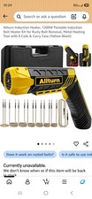 Allturn Induction Heater 1200W Portable Induction Bolt Kit with 8 Coils & Case picture